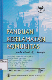 Image of Panduan kesehatan komunitas pada anak dan remaja