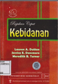 Image of Rujukan cepat kebidanan