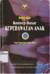 Image of Buku ajar konsep dasar keperawatan anak
