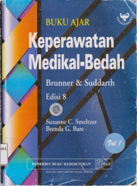 Image of Buku ajar keperawatan medikal bedah: bruner dan suddart Ed.8 Vol.1