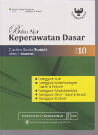 Image of Buku ajar keperawatan dasar: kgangguan kulit, gangguan keseimbangan cairan & eletrolit, gangguan muskulodkeletal, gangguan sistem saraf & sensori, gangguan endokrin Ed.10